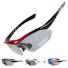 Premium Quality Outdoor Polarized Cycling Eyewear Featuring Five Versatile Lenses