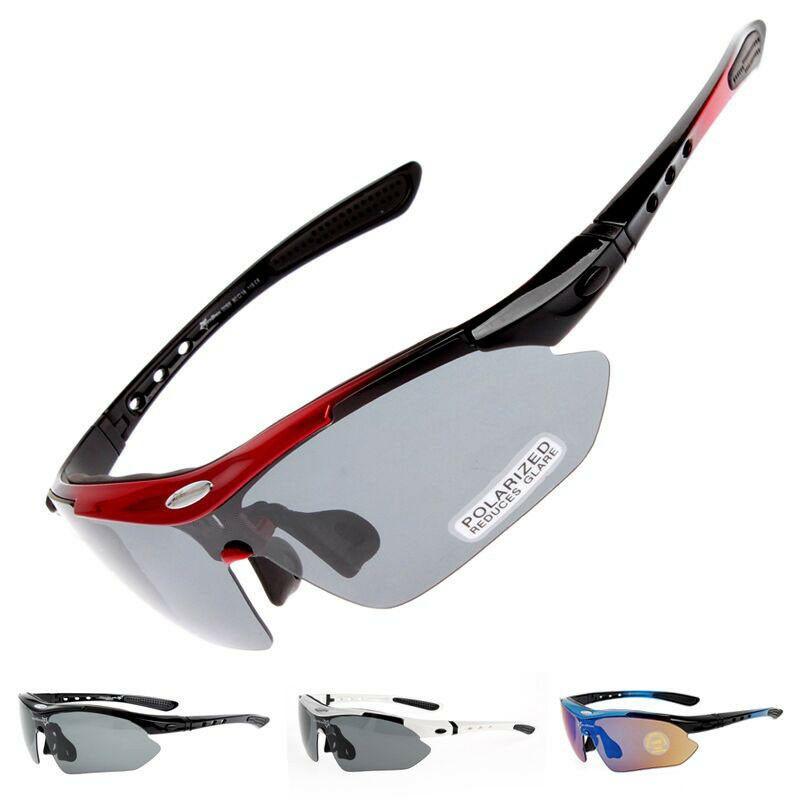 Premium Quality Outdoor Polarized Cycling Eyewear Featuring Five Versatile Lenses