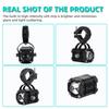 Additional Light On a Motorcycle Fog Light 12V Lens Spotlight Auxiliary Lighthouse for Electric Scooter Off Road 4X4 SUV UTV