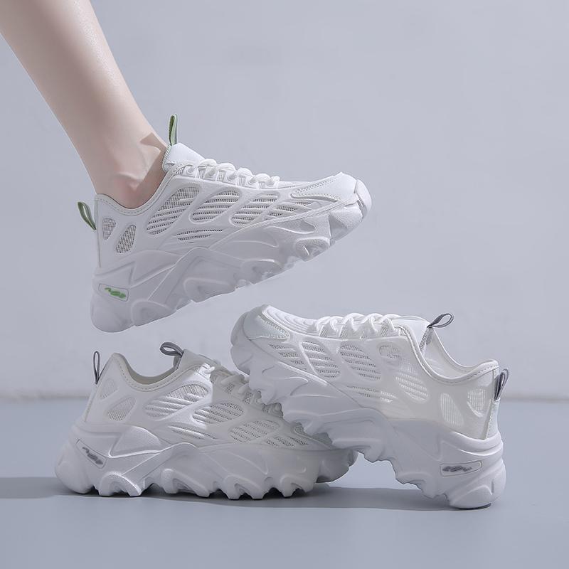 Summer Lightweight Breathable Mesh Women 'S Shoes To Increase Non -Slip Leisure Sports Women 'S Tennis Shoes Running Shoes Women