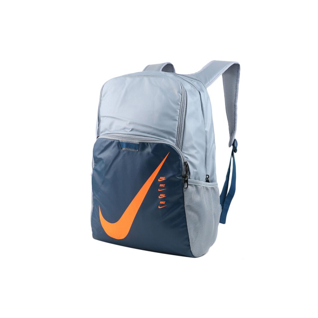 Nike Large Logo Sports Backpack Unisex Backpacks Dark-Blue BA6214-464