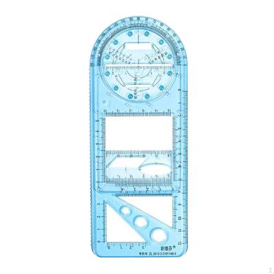 Creative Geometric Ruler Set for Art and Design