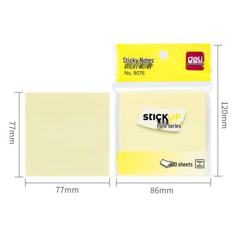 Deli Creative Sticky Notes Memo Pads
