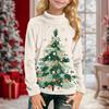 Children's Daily Casual Long-sleeved Printed Tops T-shirt