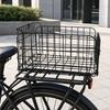 Folding Rear Cycle Basket Shockproof for Commuting