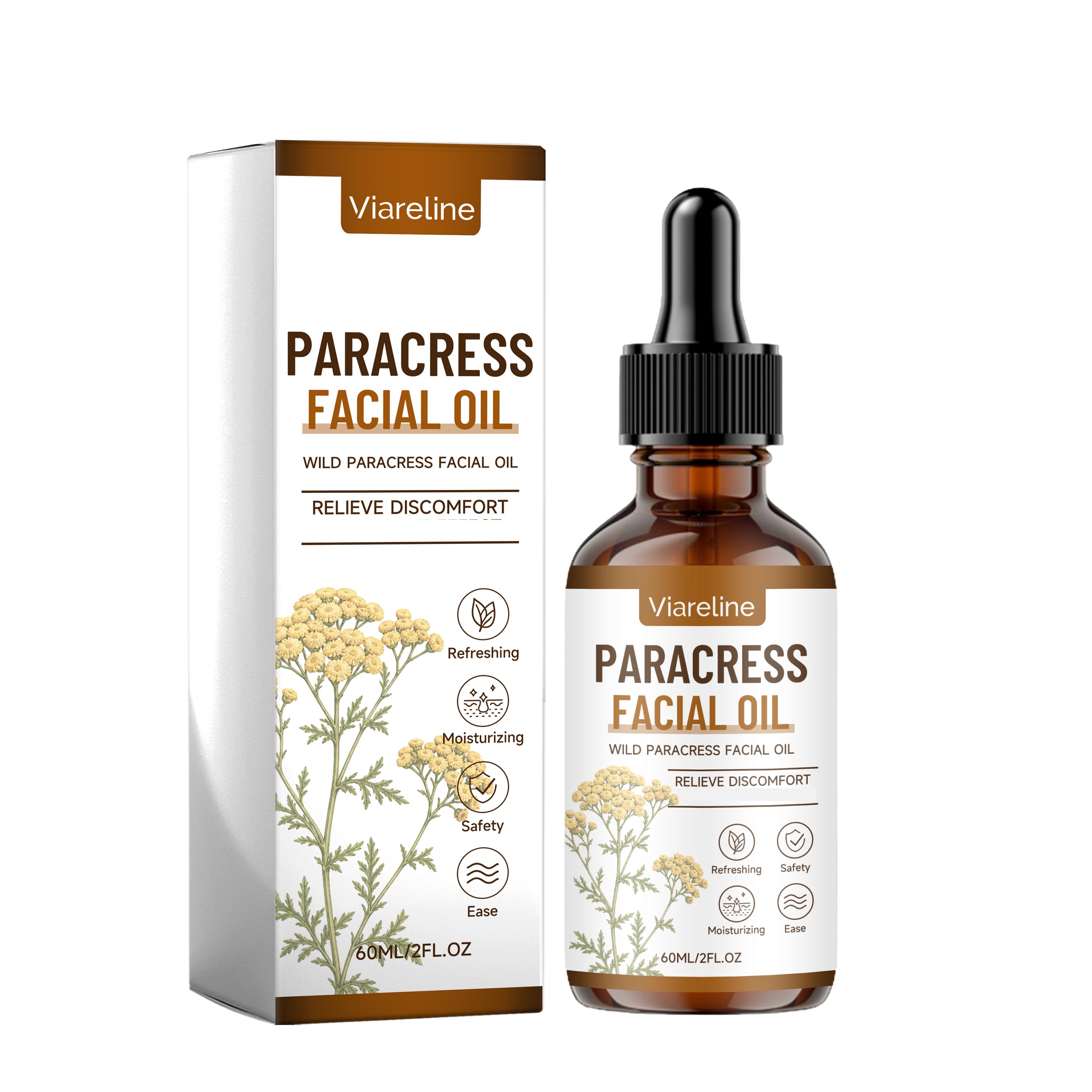 Viareline Facial Care Essence Essential Oil Gentle Moisturizing Skin Care Oil Refreshing and Silky Skin Daily Facial Care Liquid 60ml