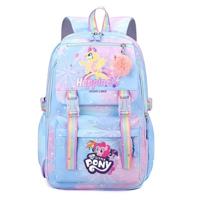 My Little Pony Backpack Female High Capacity College Backpack Trendy Women Laptop School Bags Girl Travel School Bags YK2
