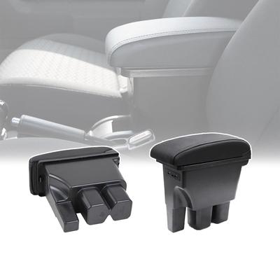 Temiry Armlehne für neue Jimny Konsolenbox für Jimny Einfaches Interieur Schwarz JB64W/JB74W, Sierra, Zubehör, Multifunktionale Armlehne, Installation, Teile,
