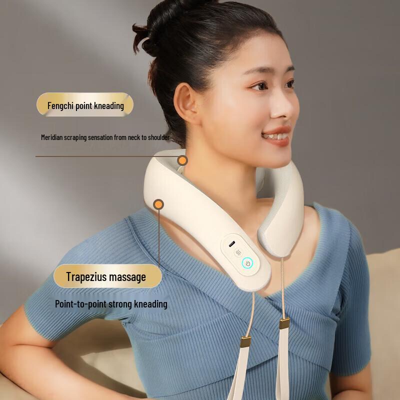 HEZHENG U-Shaped Heated Neck and Shoulder Massager