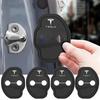 2/4Pc Car Silicone Door Lock Cover Protective Sticker Accessories For Model 3 Model S X Model Y Roadster SpaceX Cybertruck