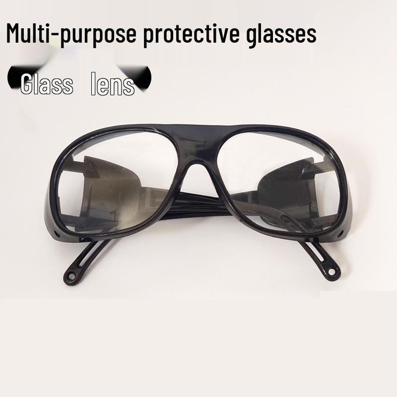 High-Definition Glass Lens Industrial Protective Goggles for Welding and Cutting
