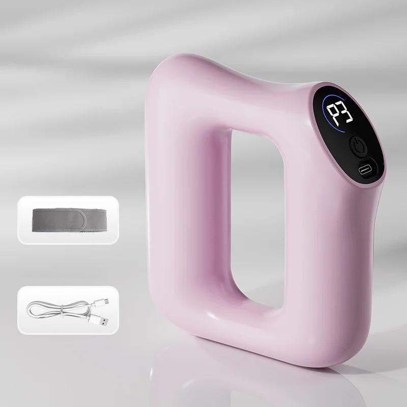 Multifunctional Full-Body Fascia Ring with 5 Modes Deep Tissue Massage Gun Vibration Fascial Ring Massage Ring for Home Gym Use