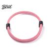 Adjustable Sports Bracelet Men Rope Braided Casual Solid Nylon Color