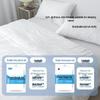 Disposable 4-Piece Bedding Set: Fitted Sheet, Duvet Cover, Pillowcases - Thick, Oversized, Hotel-Grade, Portable, Dirt-Proof.