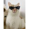 Vintage Triangular Pet Cat Sunglasses Pet Products for Small Dogs Kitten Puppy Cat Accessories Reflection Eyewear Glasses