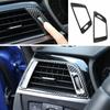 For BMW 3 4 Series GT 2013- Carbon Fiber Console L&R Air Outlet Vent Trim