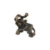 Fu Character Zinc Zinc Alloy Elephant Elephant Elephant Miniatures Tea Pet   Office