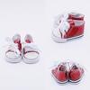 Etistta 6 Pairs of Glitter Canvas Doll Shoes for 18 inch Doll Shoes Baby Doll Shoes American Dolls Accessories