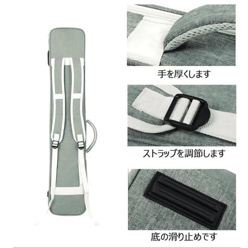 MUYIYANG Oxford Cloth Erhu Case, Waterproof, Lightweight, Breathable, Thick Protection, Erhu Soft Bag