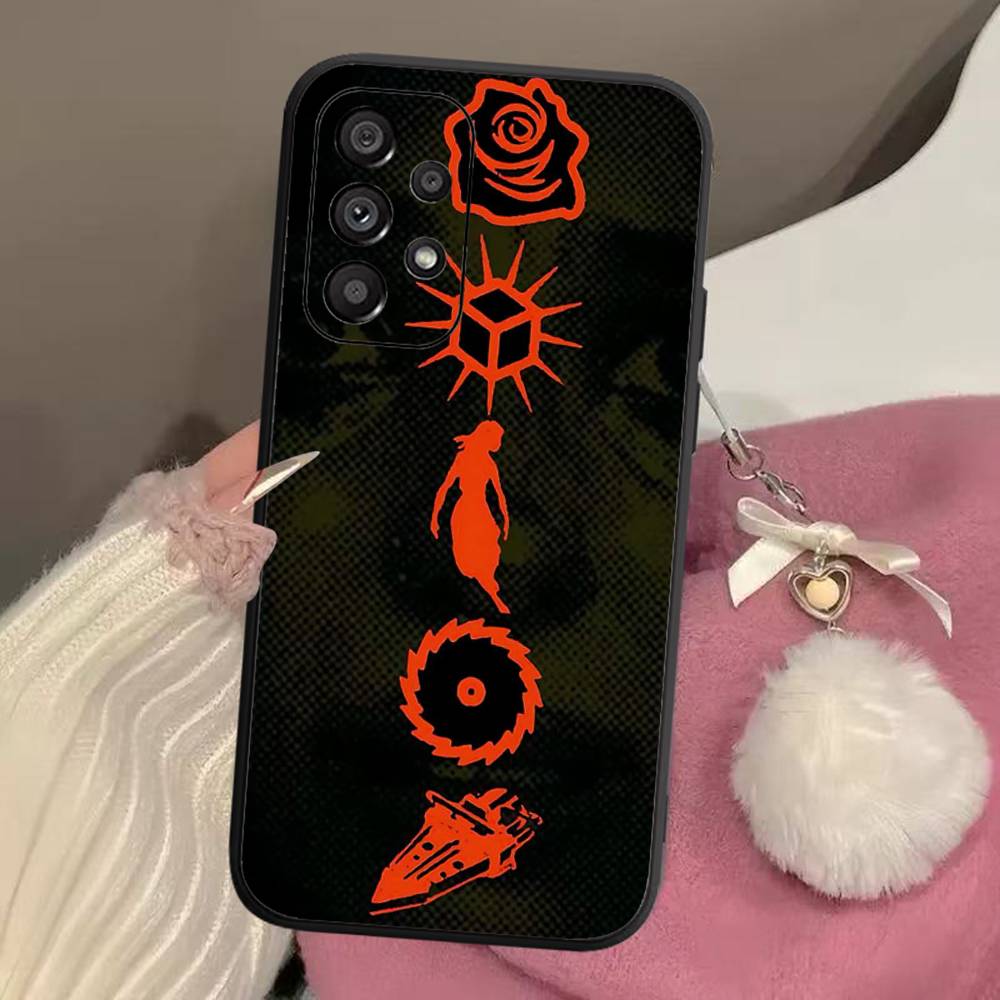 P-Pierce The V-Veil Band Phone Case For Samsung A 52 53 21 32 13 12 71 31 51 40 72 73 70 22 42 50 30 20 21 Shell