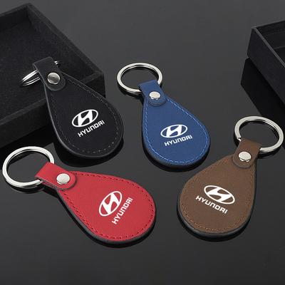 Fashion Car Logo Styling Keychain Key Chain Key Ring Pendant For Hyundai IX35 Veloster KIA Sportage Interior Auto Accessories