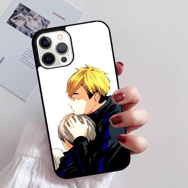 Husă Telefon Miya Atsumu Haikyuu pentru iPhone 11 12 13 14 Pro Max mini XR XS SE 2020 6 7 8 Plus Samsung S21 S22 Coque Fundas