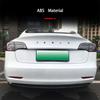 1 stk 3D ABS Logo Tesla Emblemer Bokstaver Bil Bagasjerom Merke Bakre Bokstavmerke Galvanisert For MODEL 3 MODEL S X Modifiserte tilbehør