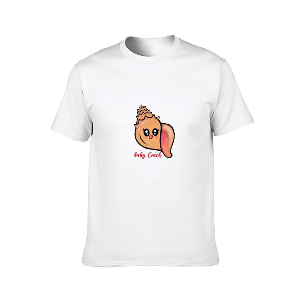 Baby Conch TShirt cotton t shirts high quality funny t shirts man TShirt