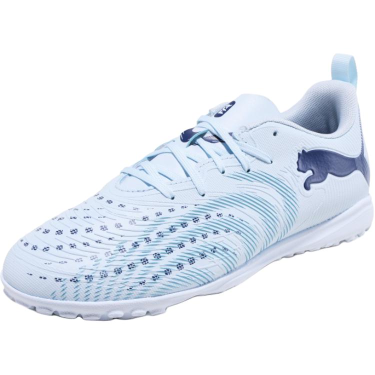 Puma Future 9 Comfortable Durable Kids Football Shoes Light Blue White Kids Football Shoes 108929-03