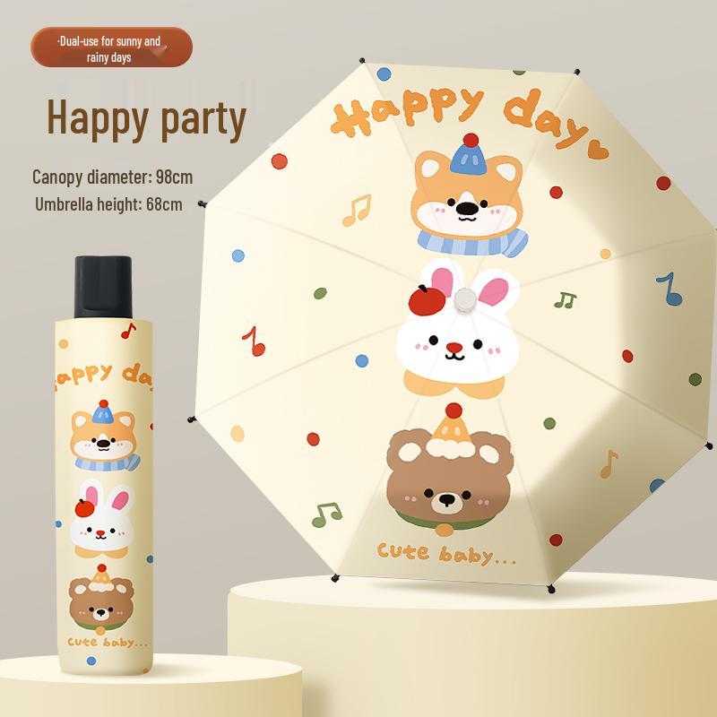 

2025 Kids School Umbrella: Lightweight Sunshade & Sunscreen for Boys & Girls