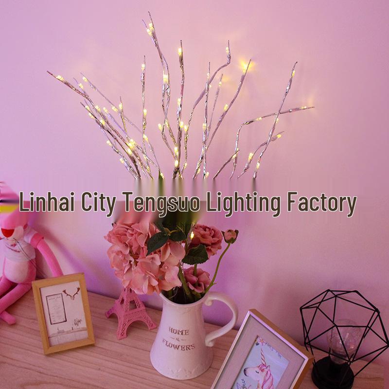 Colorful LED Tree Branch Vine Lights for Room Decoration