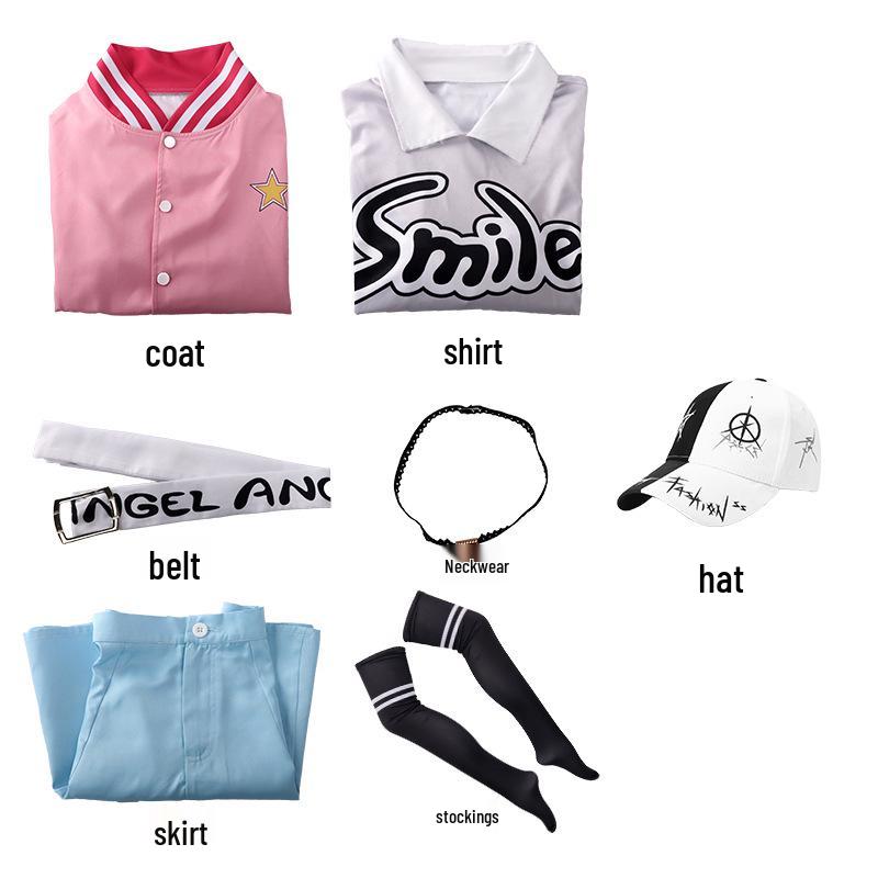Hatsune Miku Project Sekai Azusawa Kohane Cosplay Costume Full Set for Women
