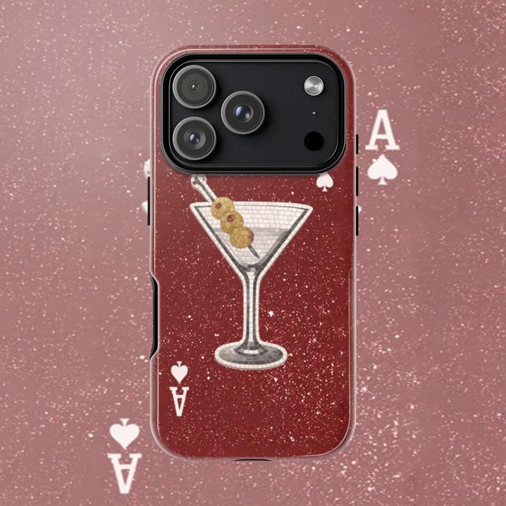 Clmj Retro Bloom Sparks Phone Case For IPhone 17 17e 16e 16 15 14 13 12 11 X XS XR 7 8 Air Pro Max Plus Double-layer Back Cover