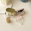 1pcs Contact Lens Case Fashion Women Accessories Portable Solid Color Lens Storage Soaking Box