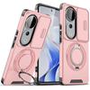 Funda For Vivo V40 Pro 5G Case Magnetic Metal Ring Stand Armor Cases For Vivo S19 Pro V 40 VivoV40 Pro V40Pro Lens Protect Cover