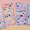 Cute 3D Stickers Panda Butt Stickers Decorations Animal Decals for Phone Case Scrapbooking Notebook Laptop Craft Kids Boys Girls
