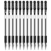 Deli 0.5mm Black Gel Pens, Bullet Tip