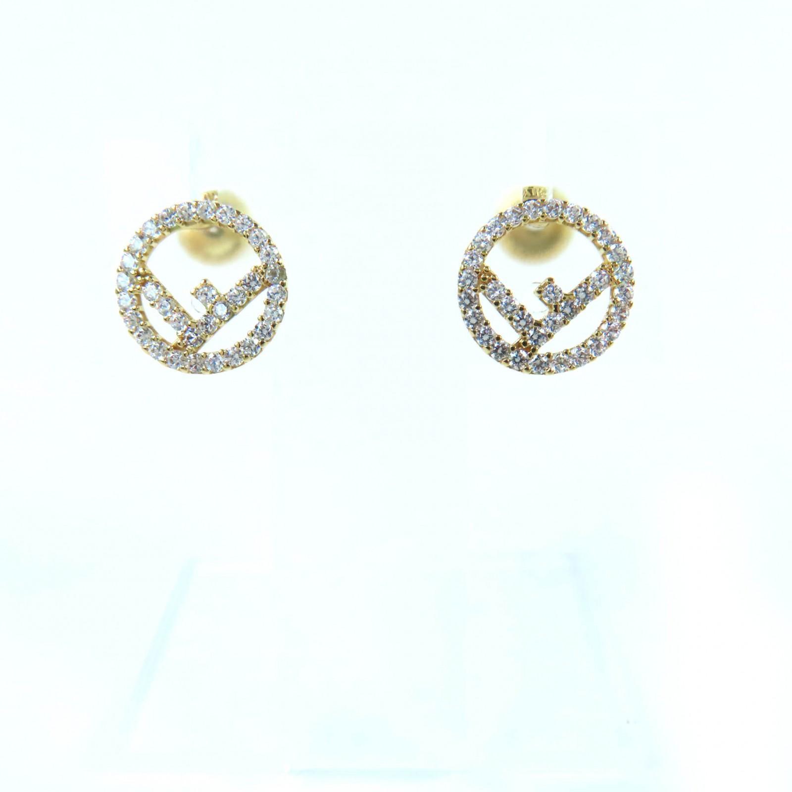 

Excellent FENDI Pierce F is Fendi Pierce gold Used