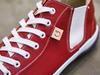 Spingle Handmade Kangaroo Leather Sneakers Spm-442 Red