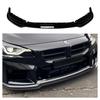 Car Front Bumper Lip For BMW 2 Series M2 G87 2023+ Splitter Spoiler Blade Diffuser Protection Plate Exterior Upgrade Decoration
