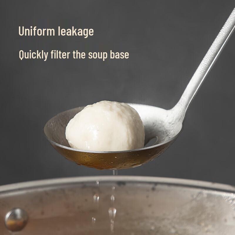 Stainless Steel Hot Pot Ladle & Skimmer Set