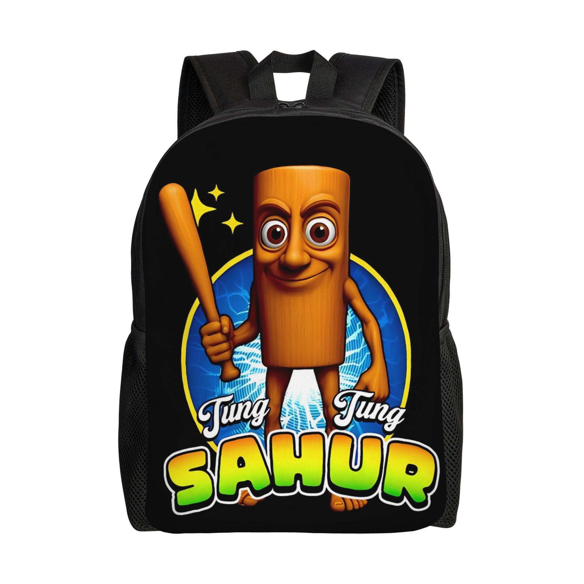 John Pork Appelle Sac à Dos Quotidien Femmes Hommes Polyester Sacs à Dos de Vélo Légers Drôles Sacs d'Apprentissage Rucksack as picture