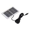 Solar Panel 1.2W 6V 9V Lightweight Portable Polysilicon Crystals DC Interface Solar Charger Panel