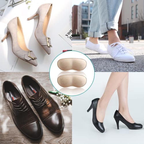 Anti-blisters heel pads, strong adhesive, durable, non-slip, flexible, protective pads, adjustable size, prevents shoes from slipping off, prevents he