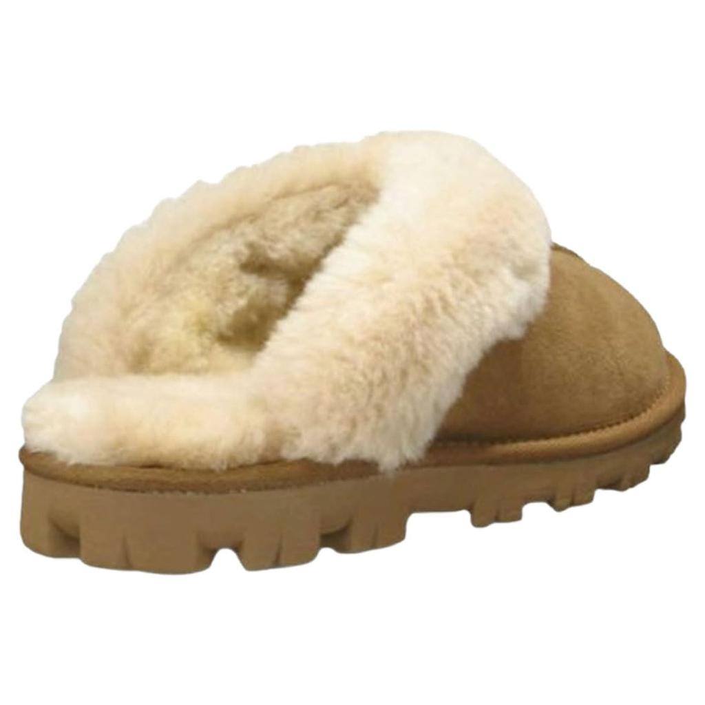 [UGG] Sheepskin Sandals Slippers Shoes Room Shoes Indoor Outdoor Suede Coquette Relax Casual Women's W COQUETTE 5125 CHESTNUT US6 (23.0cm) [Parallel I