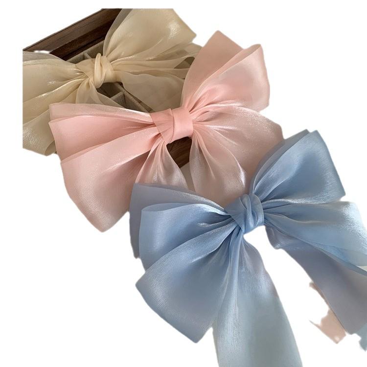 2023 Creamy Sweet Desire Bow Hair Clip – Super Fairy Girly Hairpin Accessory