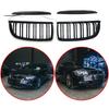 ABS de Înaltă Calitate Pentru BMW Seria 3 2005-2008 E90 E91 325I 328I 335I Grilaje Frontale LED pentru Mașină Kit Caroserie Grilă Negru Lucios