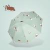 8 Fold Automatic Umbrella Rain Proof Thickened Sun Umbrella UV Protection Dual Use Protection Pocket Parasol Travel Essential