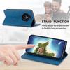 DF-05 Pro Realme 12 5G/12x 5G Business pouzdro PU kůže RFID blokující peněženka kryt na telefon