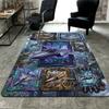 Future Combat Aircraft Showcase Pattern Rug Floor Mat for Living Room or Bedroom Soft and Comfortable Carpet a Gift for Birthday and Holiday.